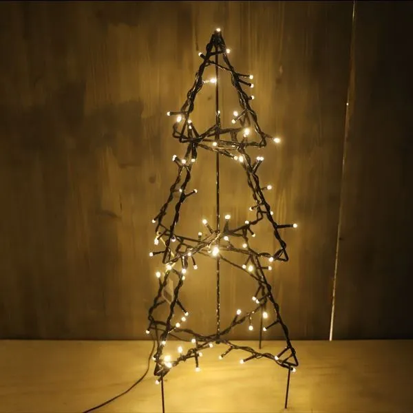 Metal Tree With Led Lights